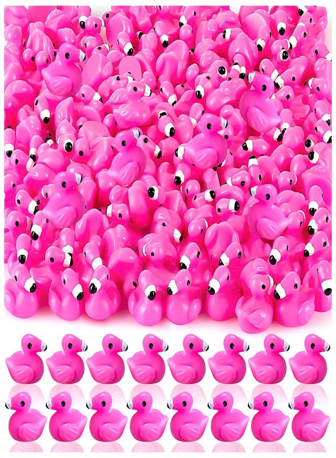 LHSYFBZ 150Pcs Mini Resin Flamingo, Flamingo Tiny Ducks, Cute Flamingos Figurine for Cake Topper Garden Dollhouse Landscape Aquarium Ornaments DIY Crafts - Image 1